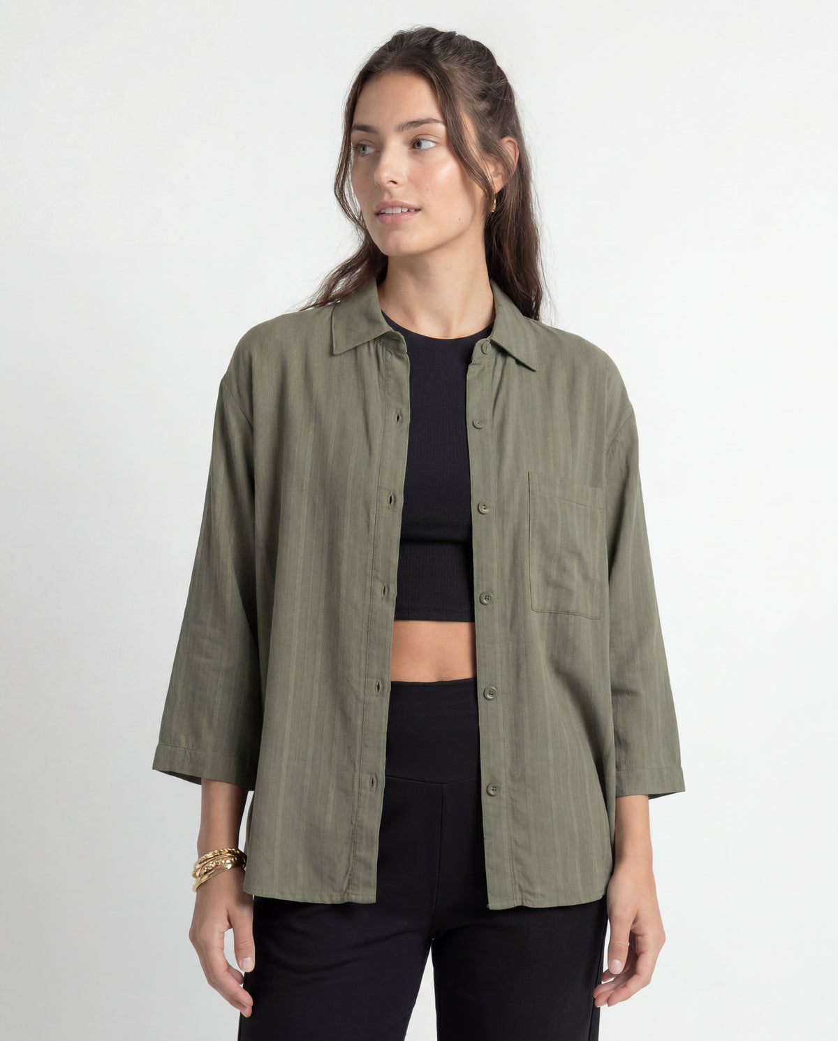 Blusa Triana - Verde Militar