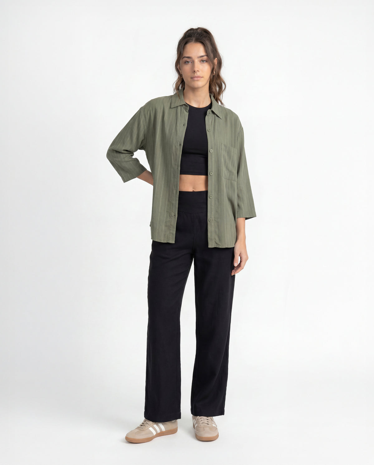 Blusa Triana - Verde Militar