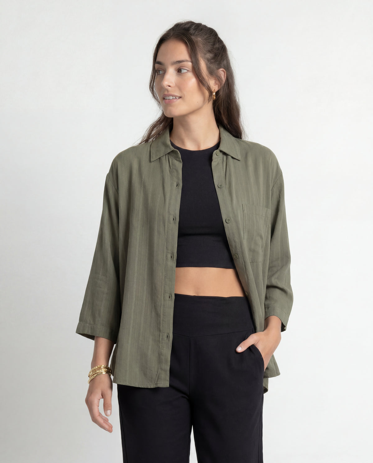 Blusa Triana - Verde Militar