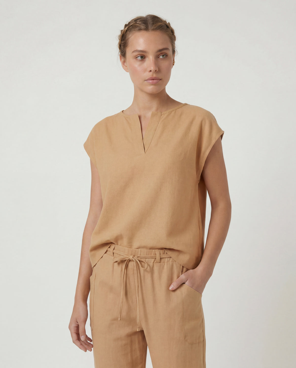 Blusa Irene - Habano
