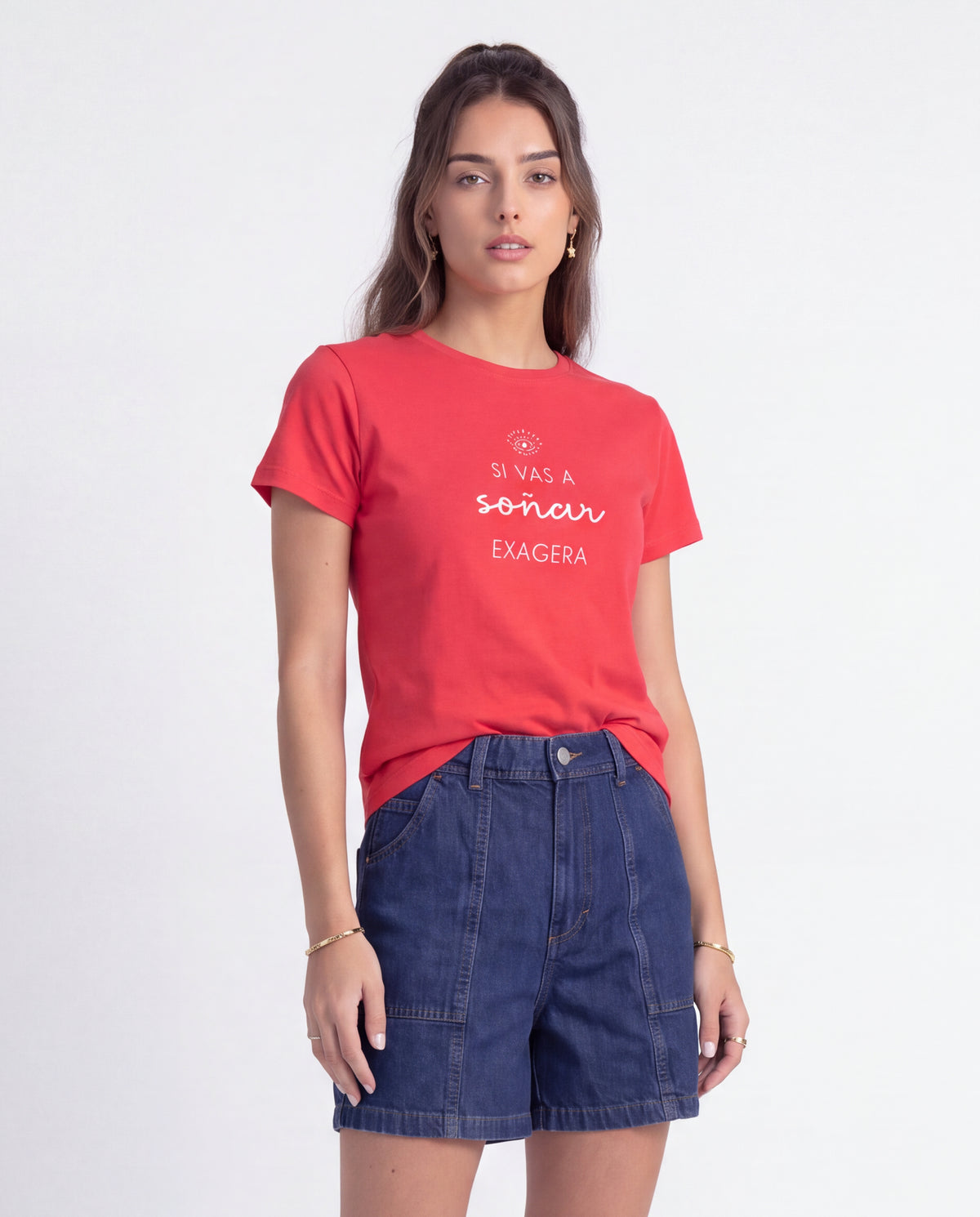 Camiseta Estampada 63 - Rojo