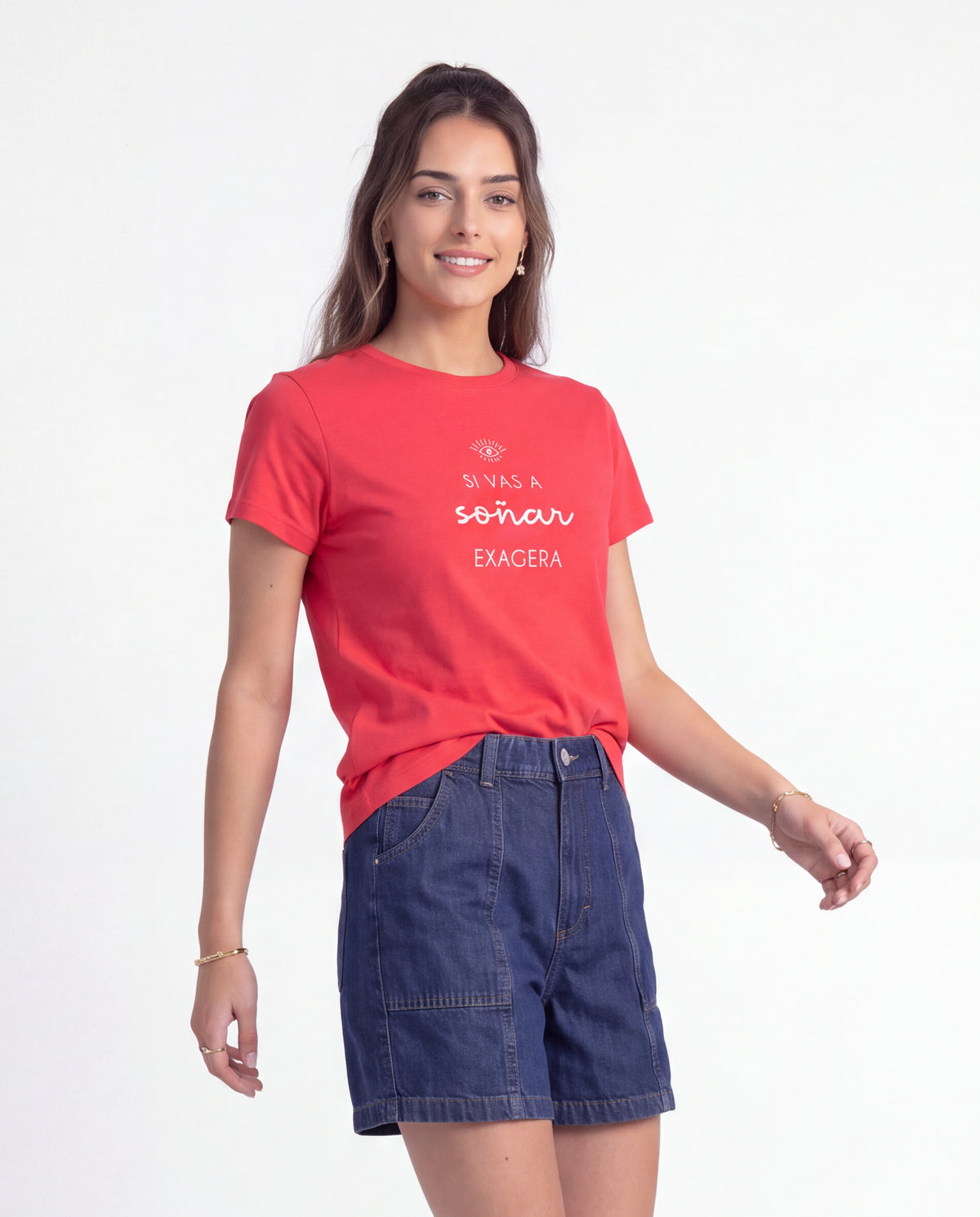 Camiseta Estampada 63 - Crudo