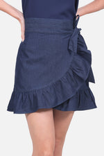 Falda Octavia - Azul Navy