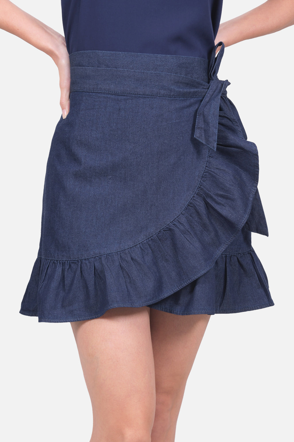 Falda Octavia - Azul Navy