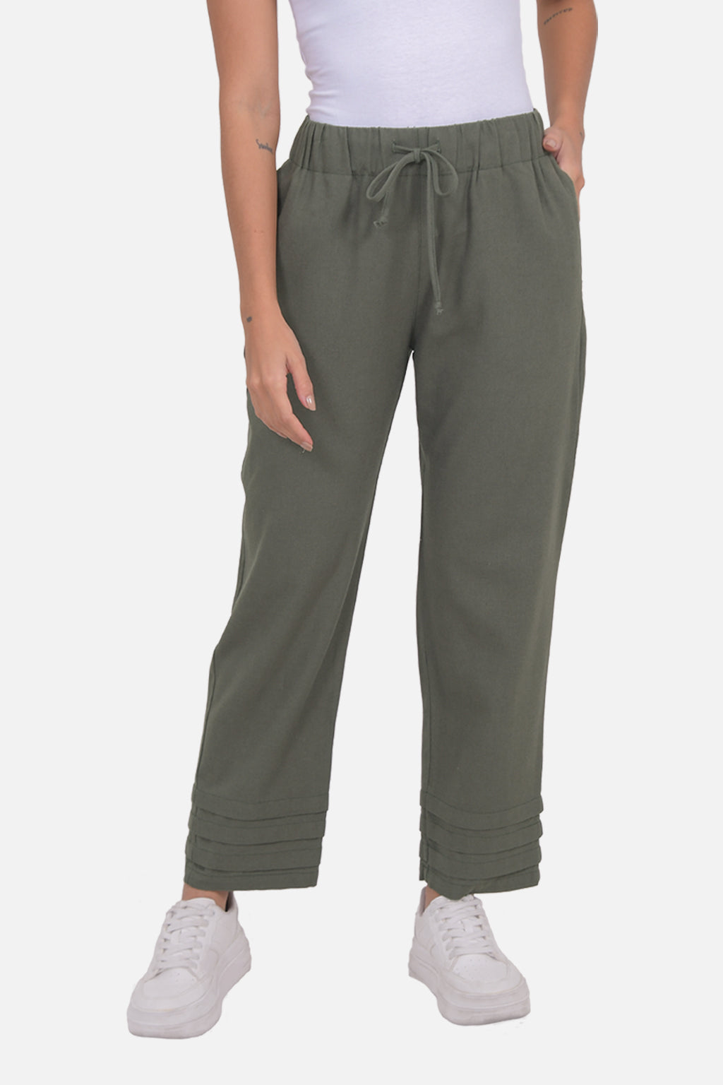 Pantalon Tamara - Verde Militar