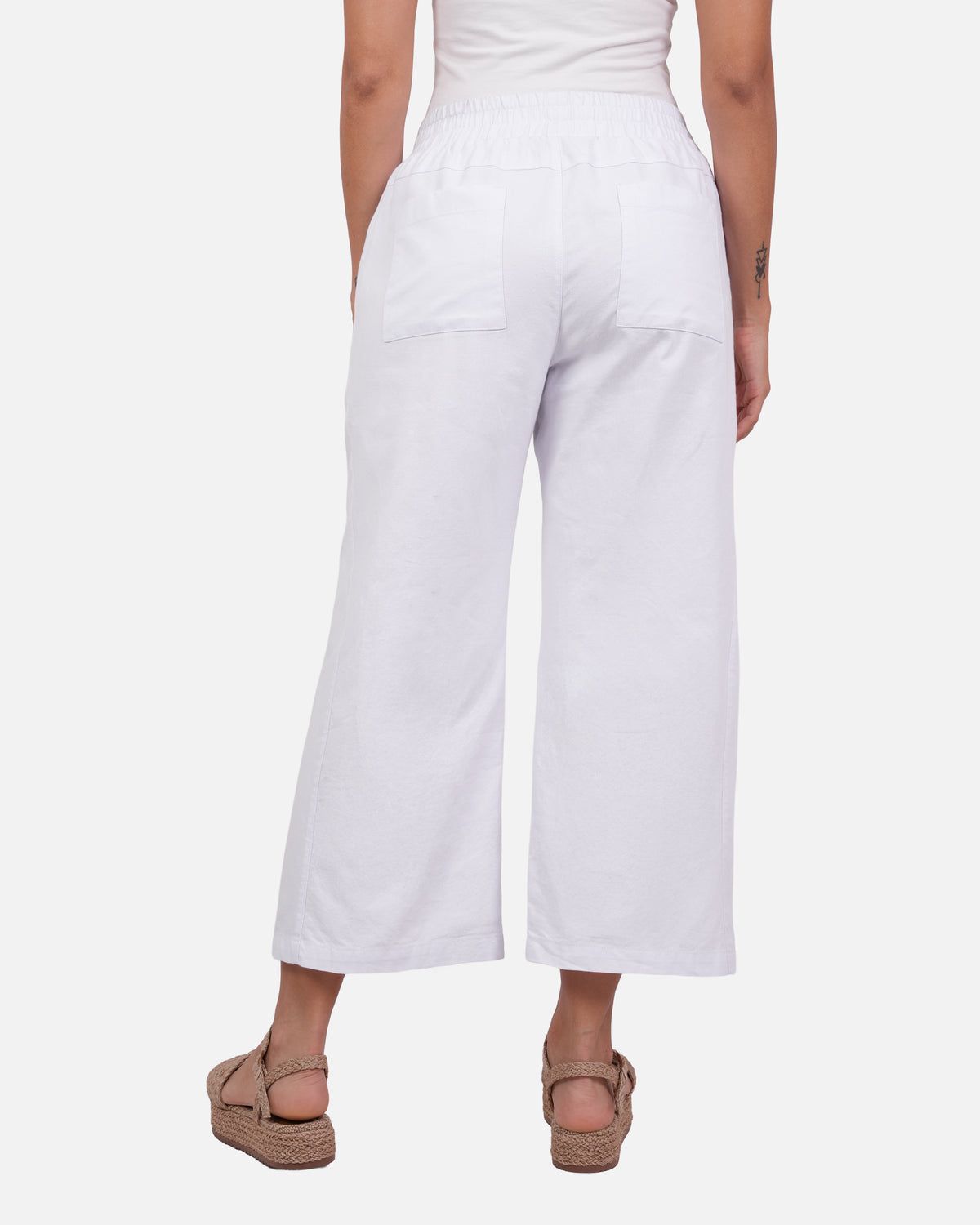 Pantalon Caleb - Blanco