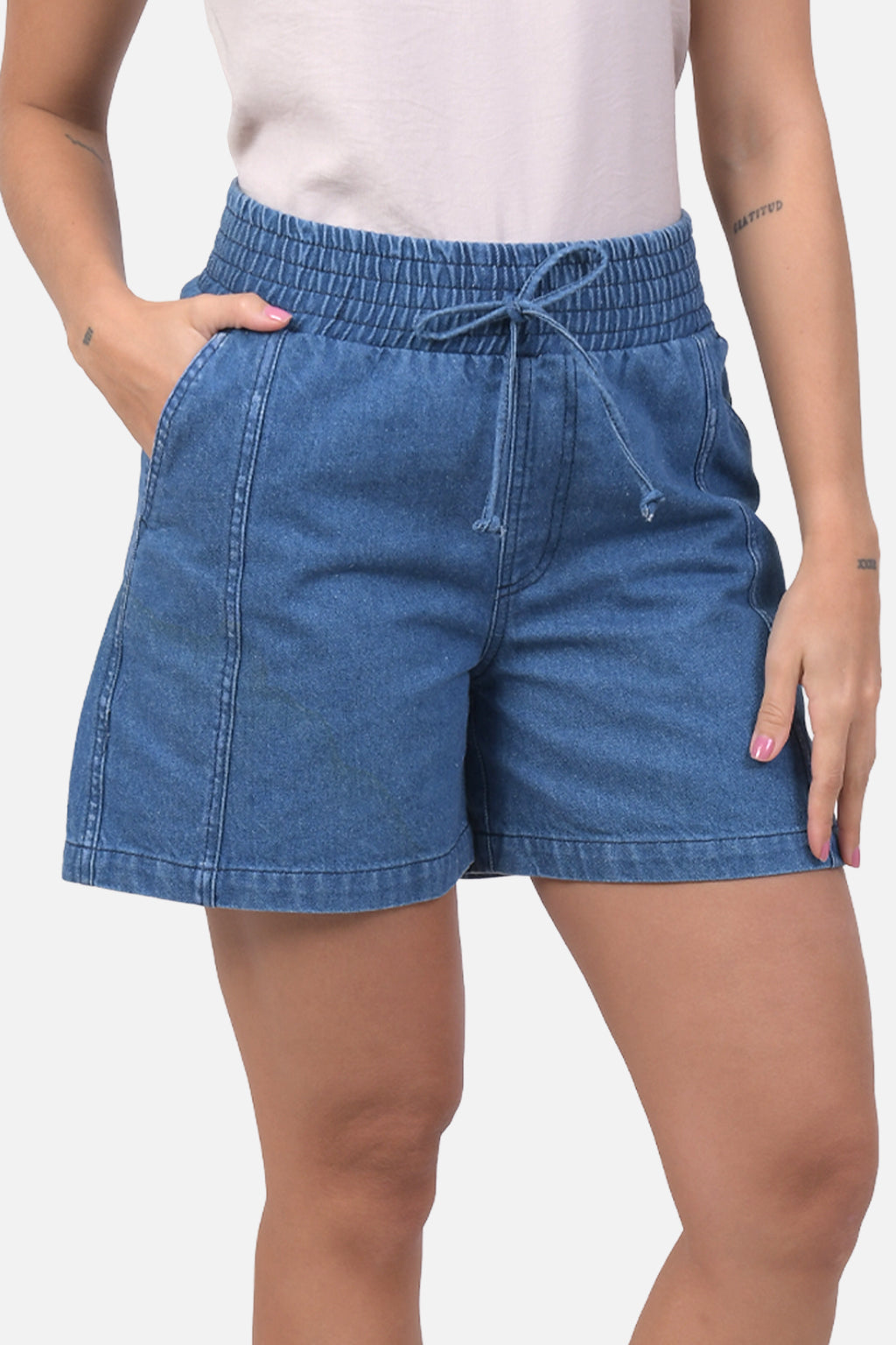 Short Roman - Azul Medio